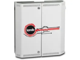 Lande LN-SLM504714-LG NETbox SOHO SLIMbox 19&quot; 3U+2U fali rack szekrény függoleges kialakítás