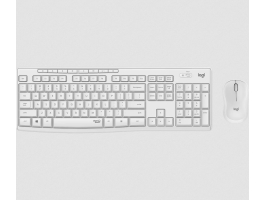 Logitech MK295 Silent wireless keyboard +mouse White HU (920-009873)