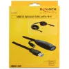 Delock 83415 USB3.0 10m aktív hosszabbító kábel