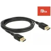 Delock Displayport 1.4 8K 60Hz HDR 2m fekete kábel (85660)