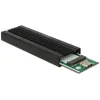 Delock (42600) M.2 NVMe PCIe SSD-hez külső ház SuperSpeed USB 10 Gbps (USB 3.1 Gen 2) USB Type-C anya