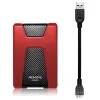ADATA AHD710P 2,5&quot; 2TB USB3.1 ütés és vízálló piros külső merevlemez (AHD710P-2TU31-CRD)